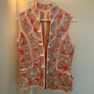vintage leather kantha jackets handmade coat